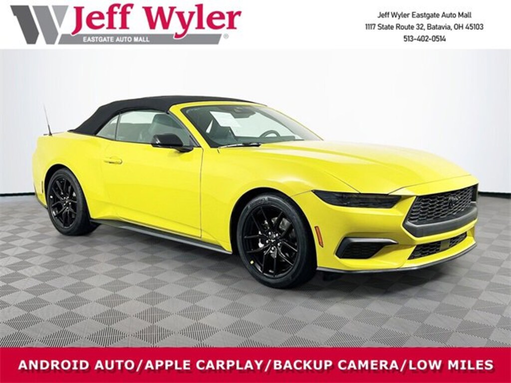 Used 2025 Ford Mustang EcoBoost Premium Convertible