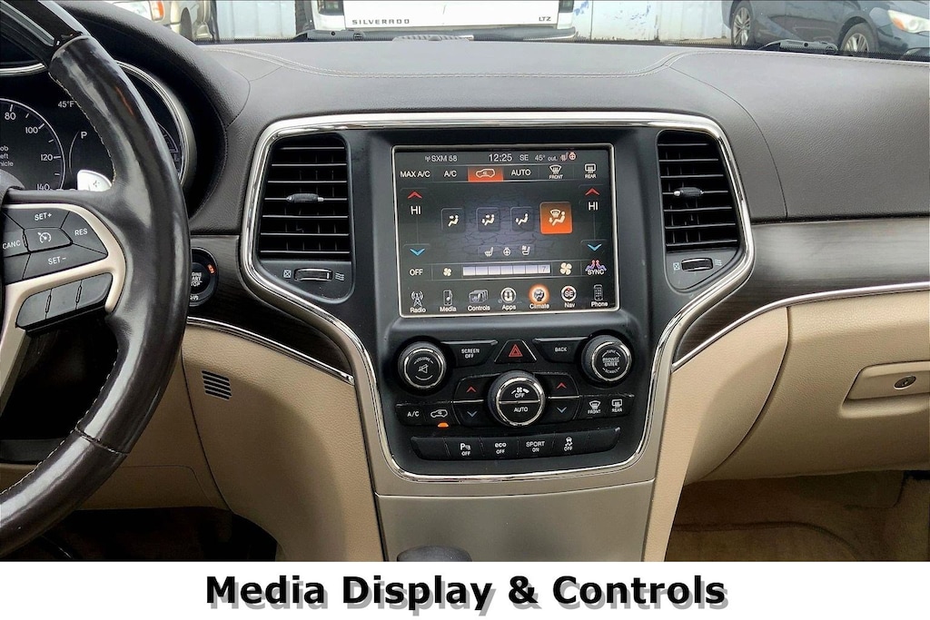 Used 2017 Jeep Grand Cherokee Overland 4x4 SUV