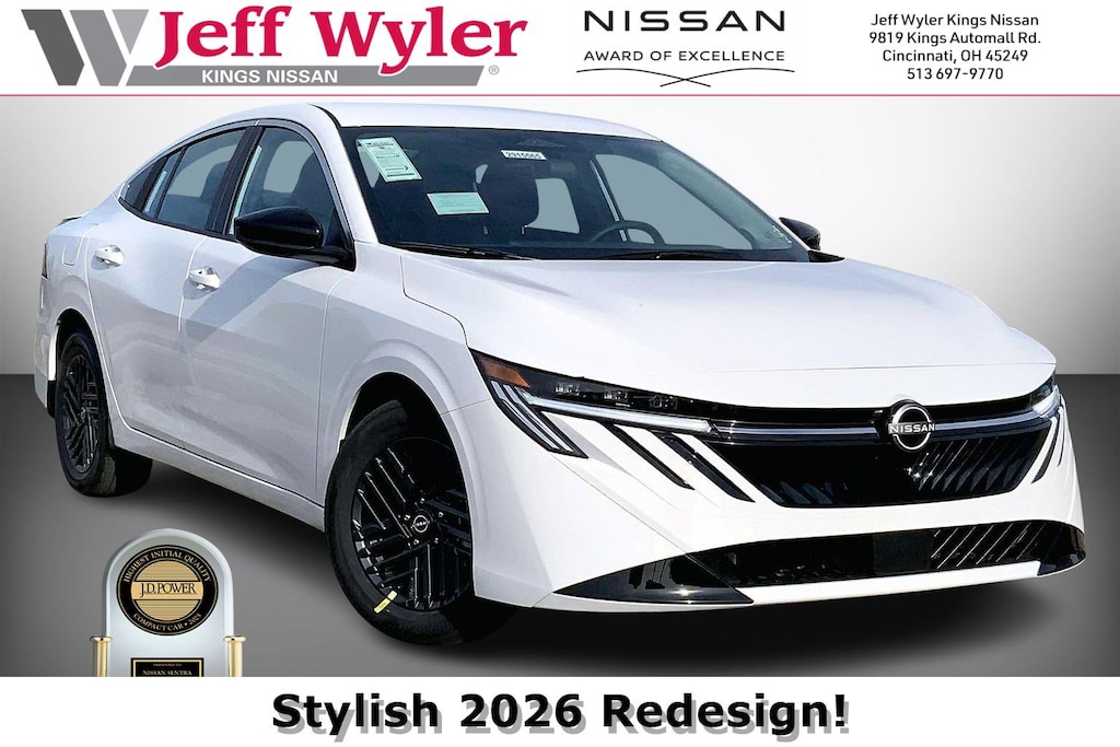 New 2026 Nissan Sentra SV 4dr Car