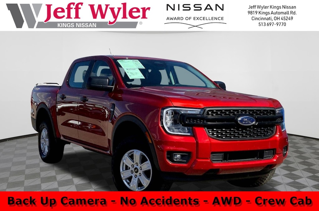 Used 2024 Ford Ranger XL 4WD SuperCrew 5 Box Truck SuperCrew