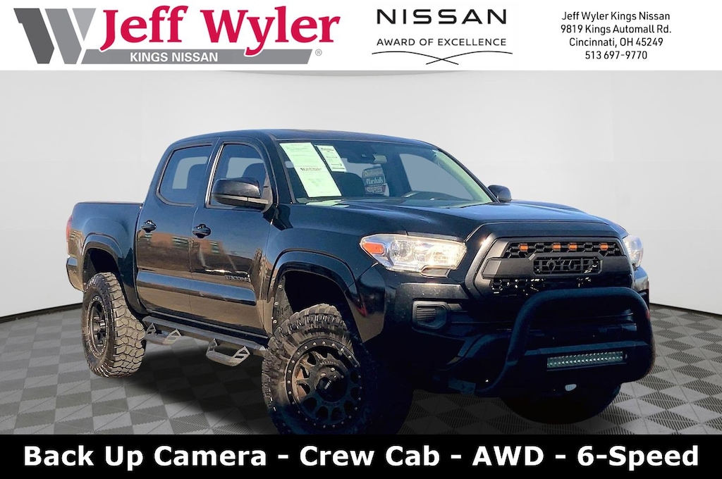 Used 2018 Toyota Tacoma SR Double Cab 5 Bed V6 4x4 AT Truck Double Cab