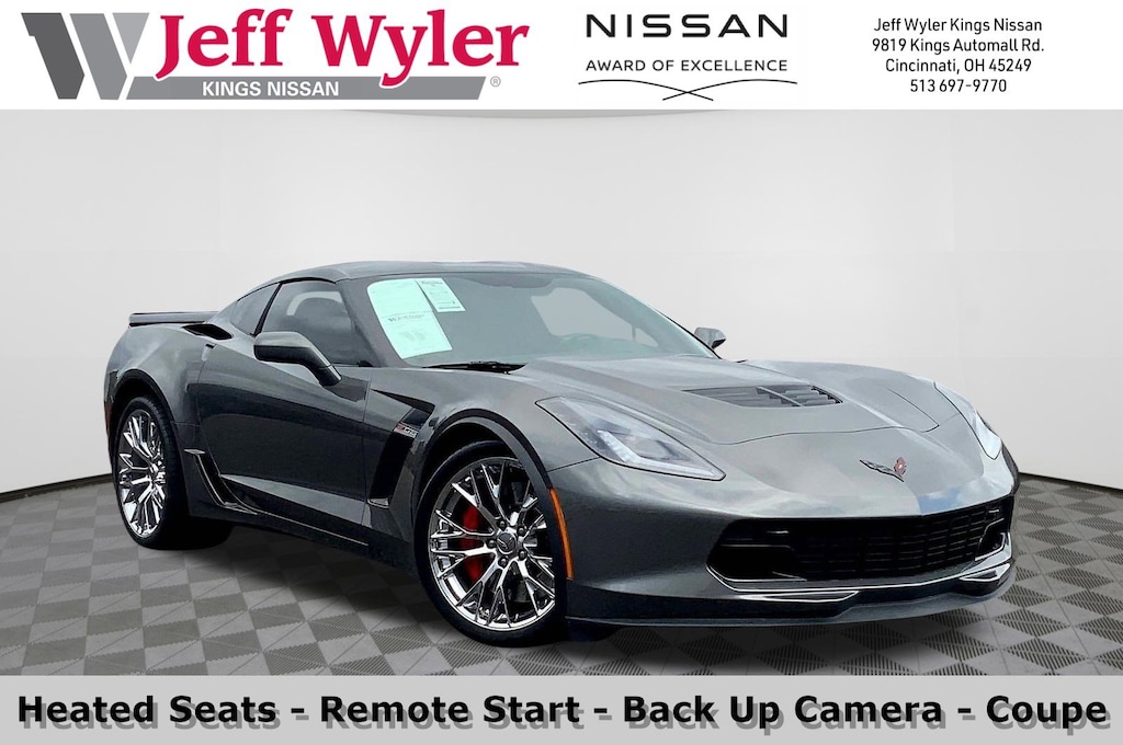 Used 2016 Chevrolet Corvette 2dr Z06 Cpe w/3LZ Coupe