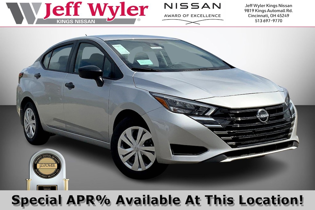 New 2025 Nissan Versa S 4dr Car