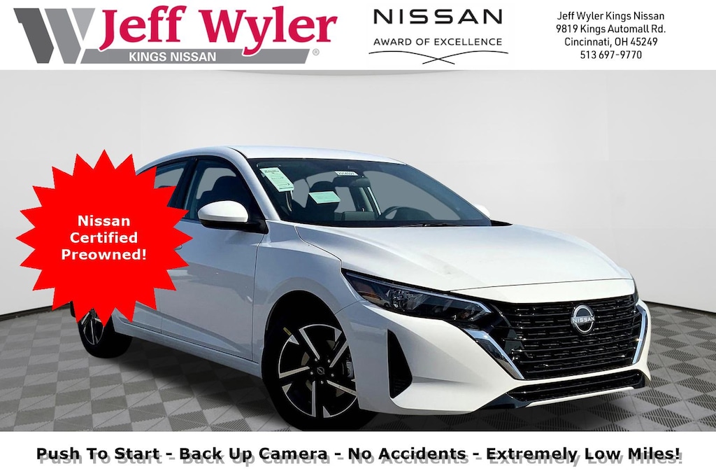 Used 2025 Nissan Sentra SV CVT Sedan