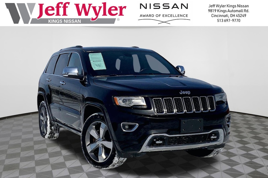 Used 2015 Jeep Grand Cherokee 4WD 4dr Overland SUV