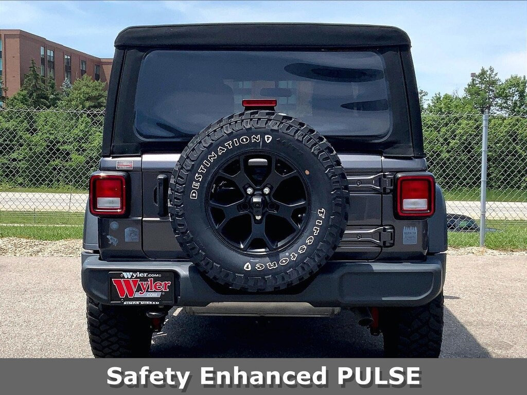 Used 2021 Jeep Wrangler Unlimited Willys 4x4 SUV