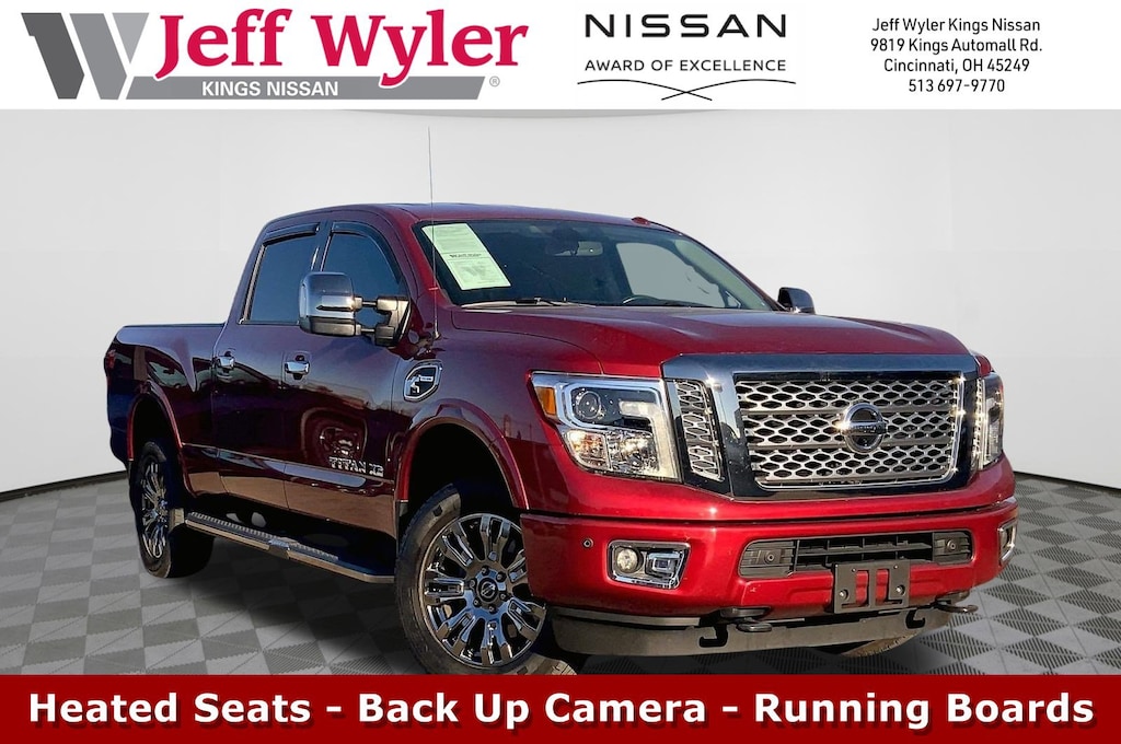 Used 2016 Nissan Titan XD 4WD Crew Cab Platinum Reserve Diesel Truck Crew Cab
