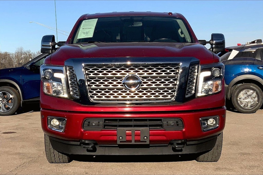 Used 2016 Nissan Titan XD 4WD Crew Cab Platinum Reserve Diesel Truck Crew Cab