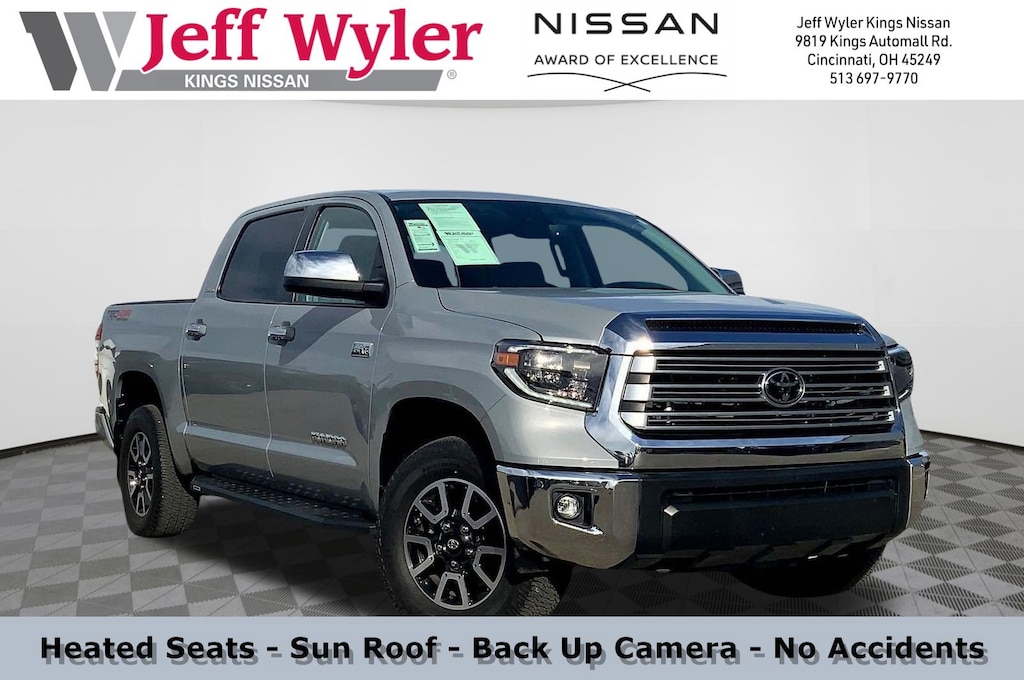 Used 2020 Toyota Tundra 4WD Limited CrewMax 5.5 Bed 5.7L Truck CrewMax