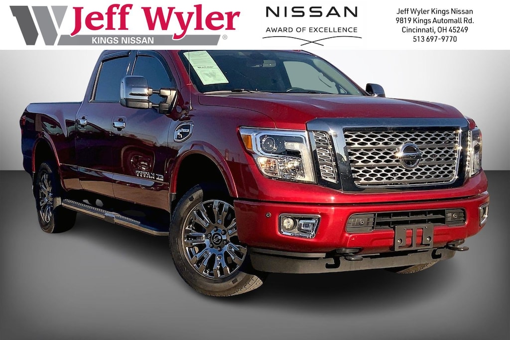 Used 2016 Nissan Titan XD 4WD Crew Cab Platinum Reserve Diesel Truck Crew Cab