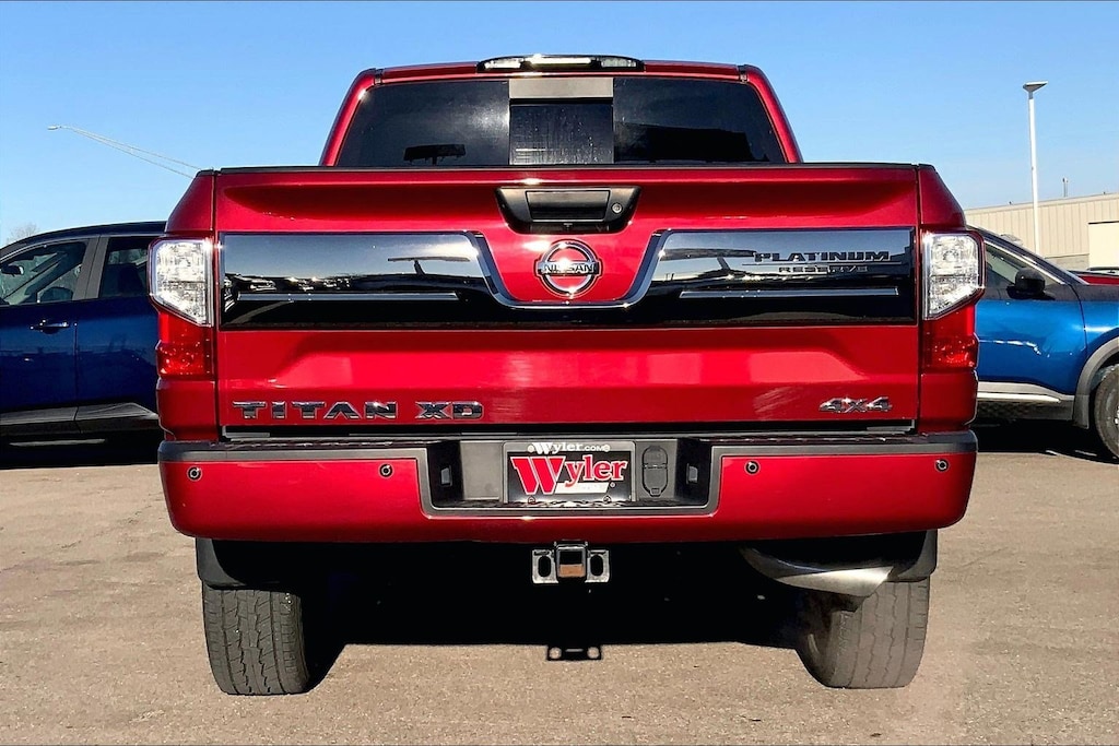 Used 2016 Nissan Titan XD 4WD Crew Cab Platinum Reserve Diesel Truck Crew Cab