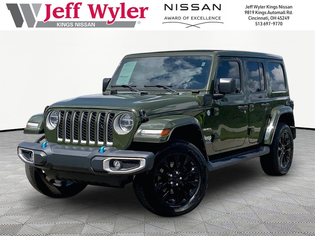 Used 2022 Jeep Wrangler 4xe Unlimited Sahara 4x4 SUV
