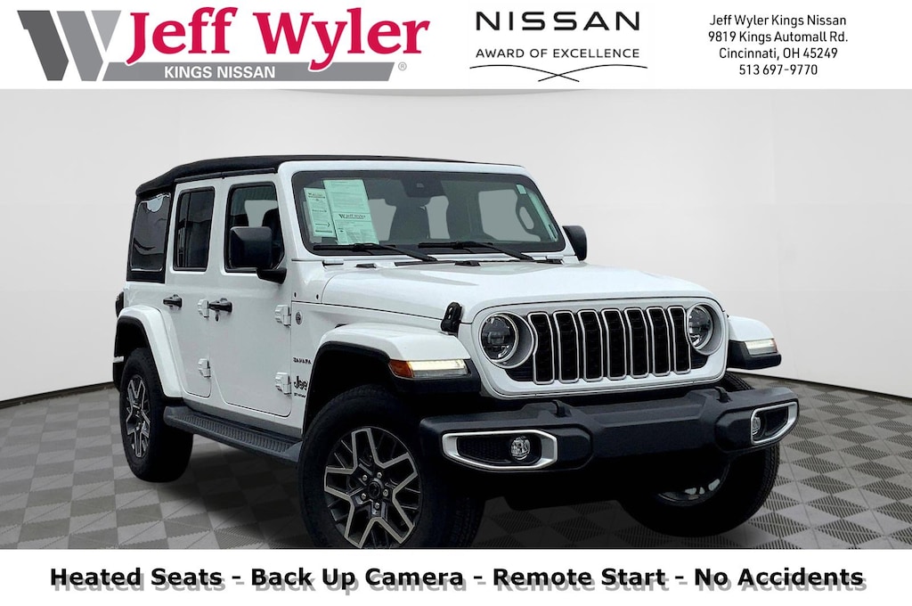 Used 2024 Jeep Wrangler Sahara 4 Door 4x4 SUV