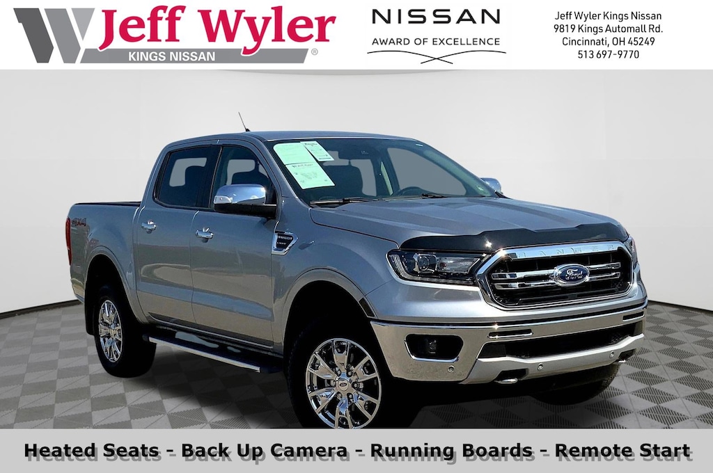 Used 2021 Ford Ranger LARIAT 4WD SuperCrew 5 Box Truck SuperCrew