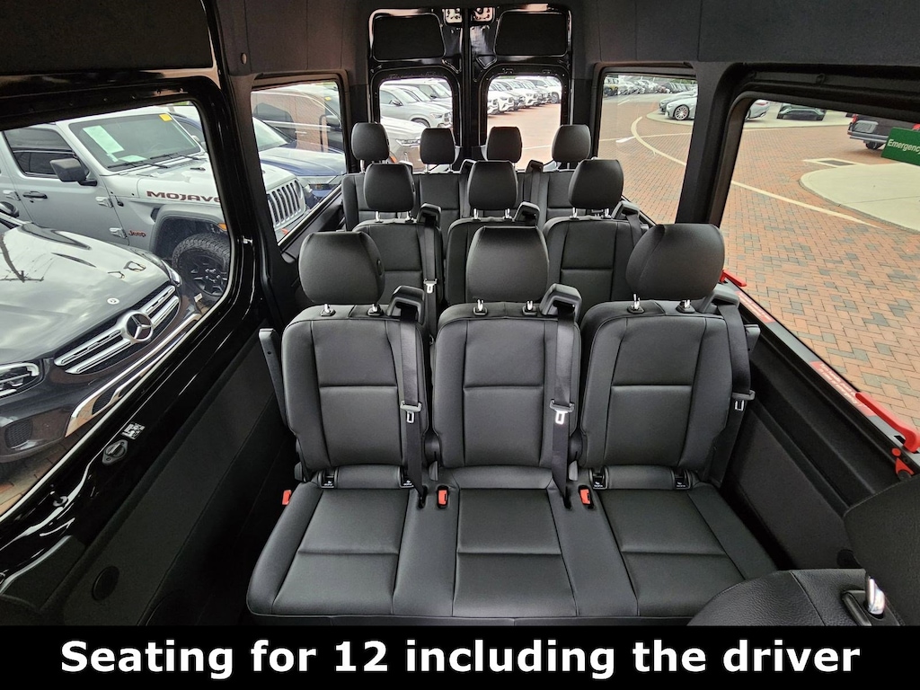 New 2025 Mercedes-Benz Sprinter 2500 Passenger 144 WB Van Passenger Van