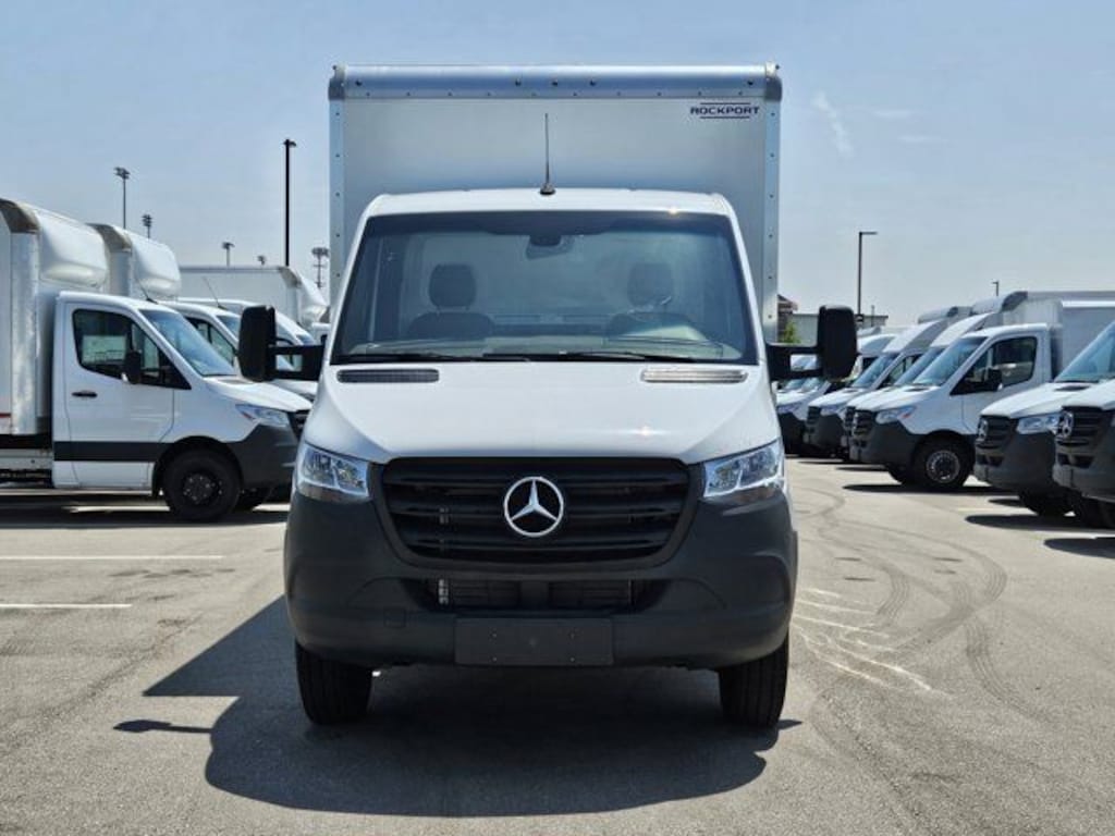 New 2024 Mercedes-Benz Sprinter 3500 XD Cab Chassis 144 WB Box Truck