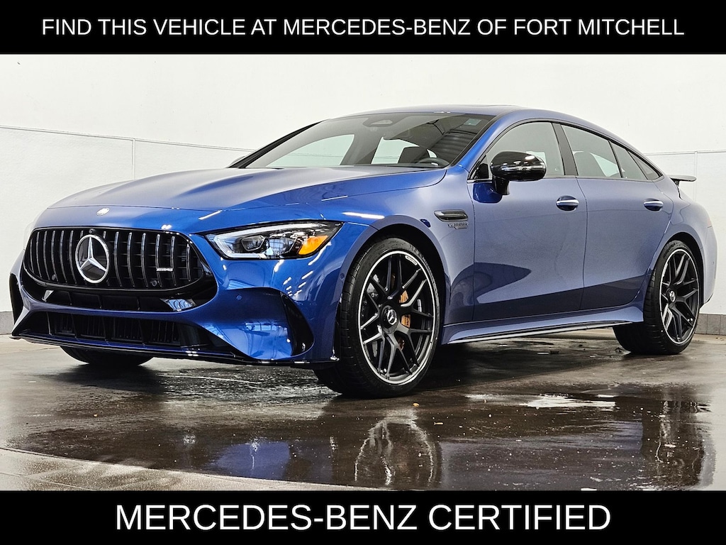 Certified 2024 Mercedes-Benz AMG GT 63 4-Door S E Performance Hatchback