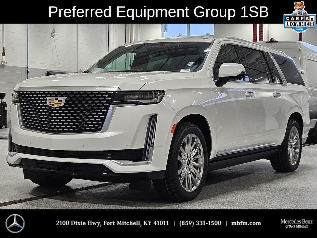 Used 2021 CADILLAC Escalade ESV Premium Luxury 4x4 SUV