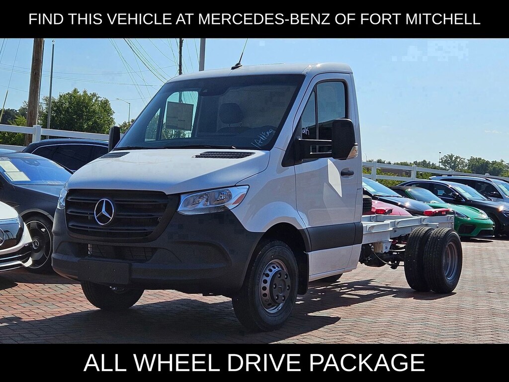 New 2024 Mercedes-Benz Sprinter 3500 XD Chassis Cab Chassis 144 WB Truck 144" WB AWD