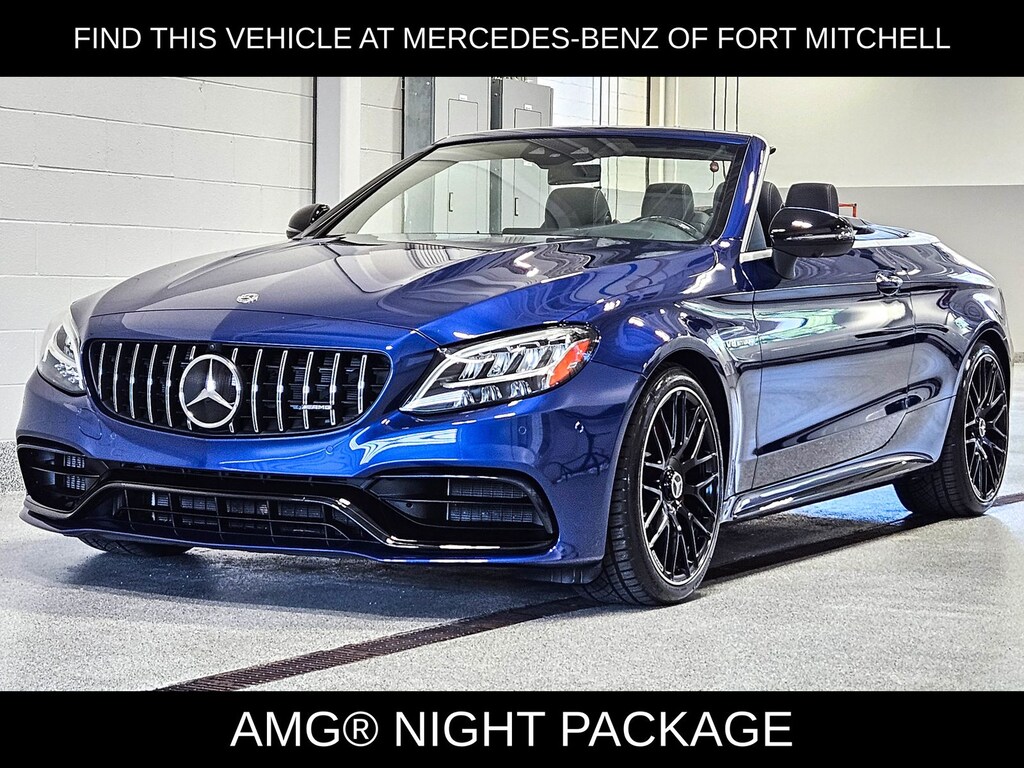 Certified 2020 Mercedes-Benz C-Class C 63 S AMG® Convertible