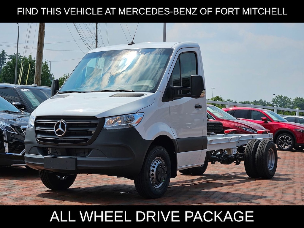 New 2024 Mercedes-Benz Sprinter 3500 Cab Chassis 170 WB Truck 170" WB AWD