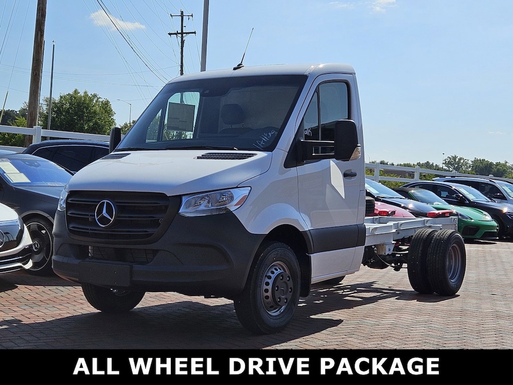 New 2024 Mercedes-Benz Sprinter 3500XD Cab Chassis 144 WB Truck 144" WB AWD