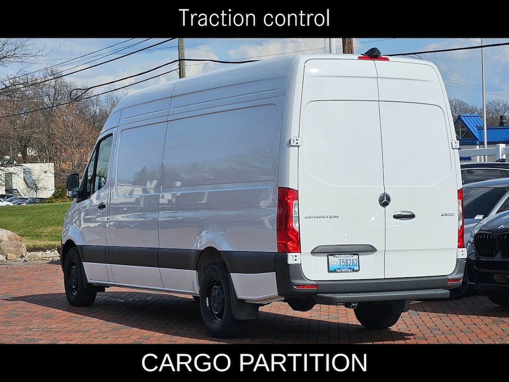 Certified 2024 Mercedes-Benz Sprinter 2500 Cargo 170 WB Van