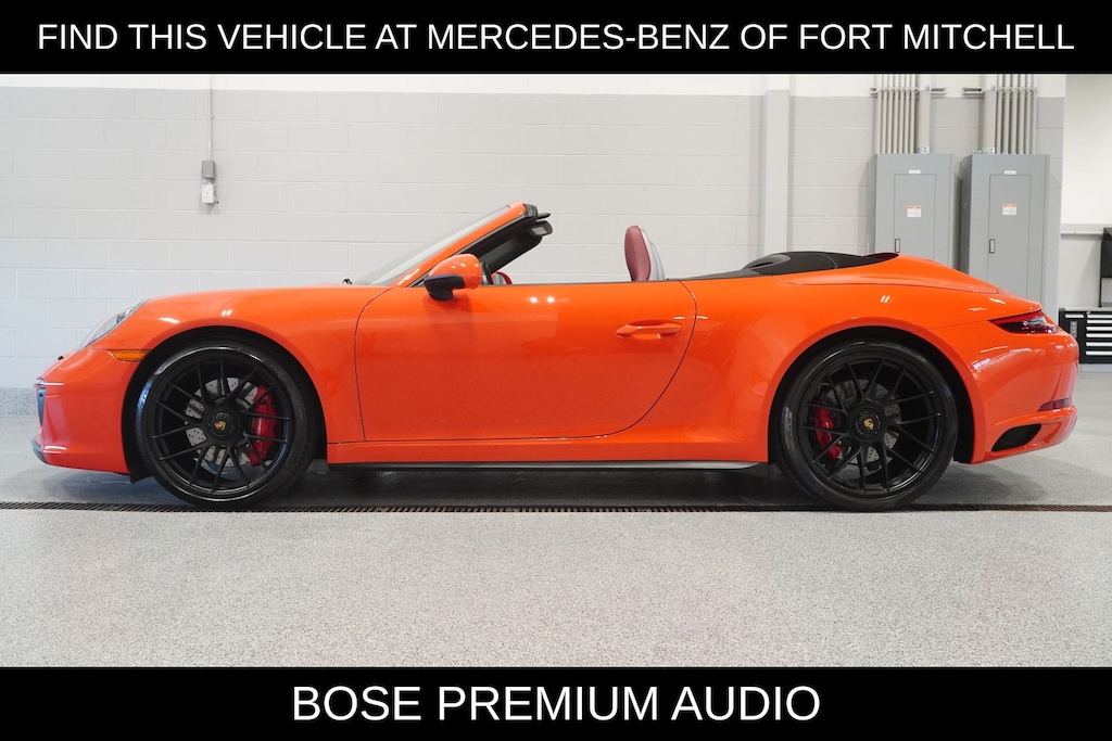 Used 2018 Porsche 911 Carrera GTS Cabriolet
