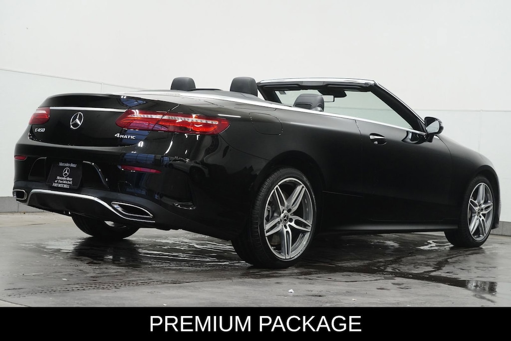Certified 2019 Mercedes-Benz E-Class E 450 4MATIC Cabriolet Cabriolet