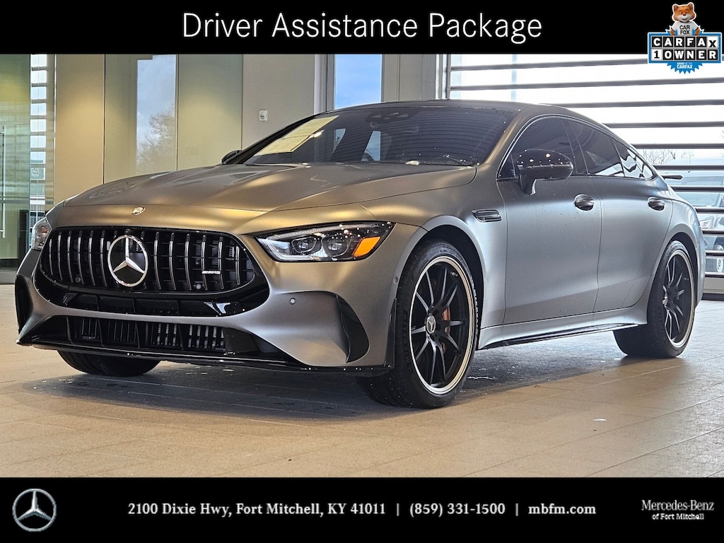 Certified 2024 Mercedes-Benz AMG GT 63 4-Door S E Performance Hatchback