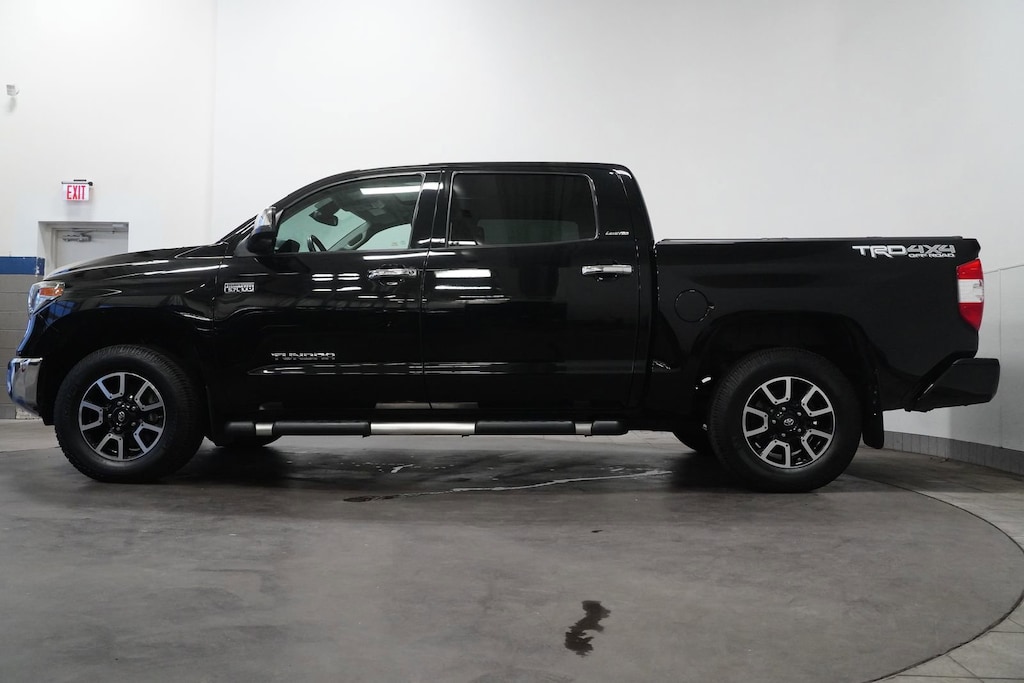 Used 2018 Toyota Tundra 4WD Limited CrewMax 5.5 Bed 5.7L FFV Truck CrewMax