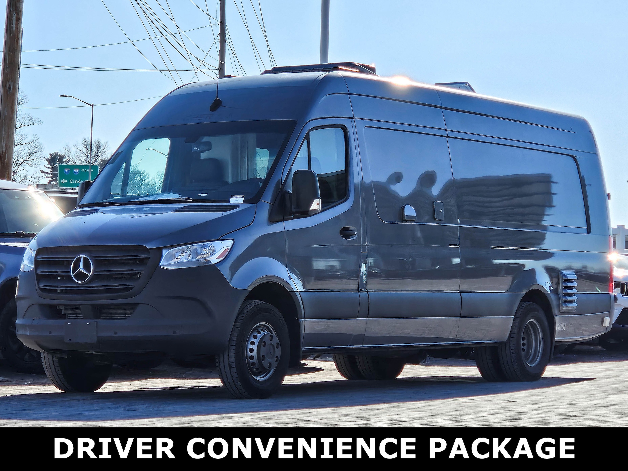 Certified 2021 Mercedes-Benz Sprinter Cargo Van Base with VIN W1W9ED3Y1MT069208 for sale in Fort Mitchell, KY