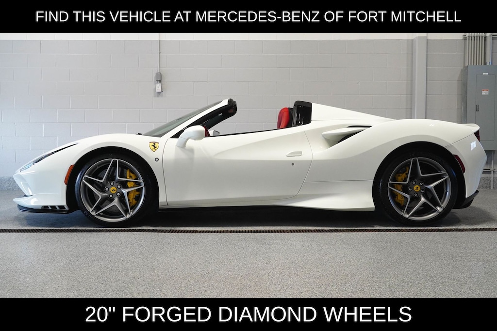 Used 2021 Ferrari F8 Spider Base Convertible