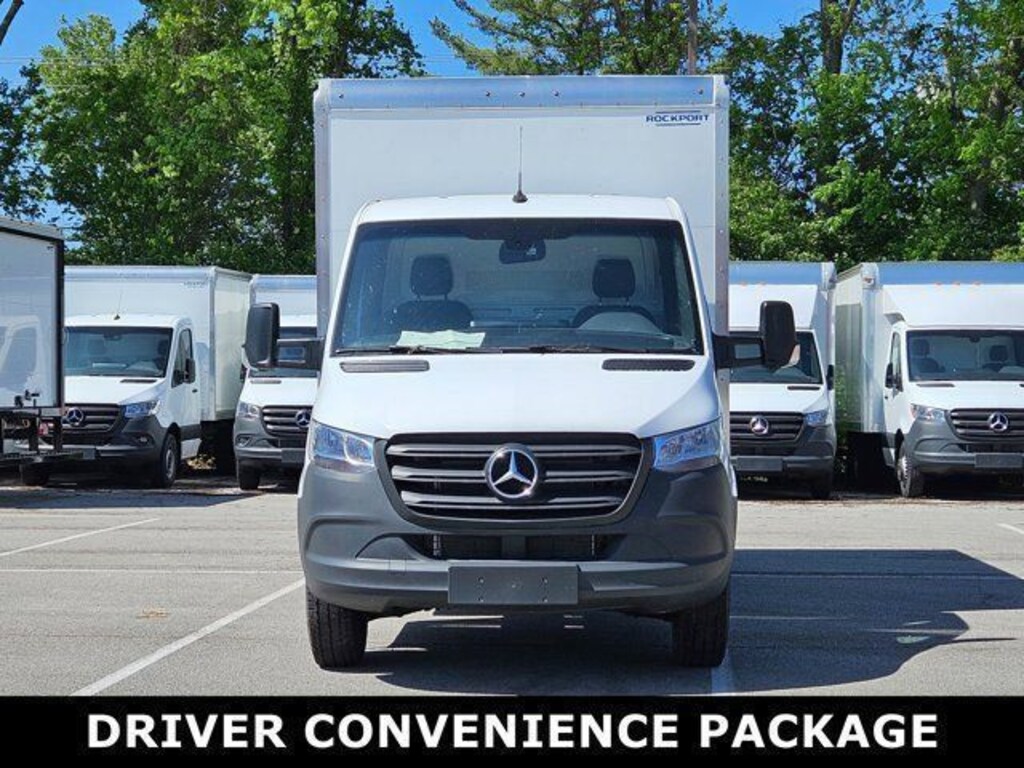 New 2024 Mercedes-Benz Sprinter 3500 XD Cab Chassis 144 WB Box Truck