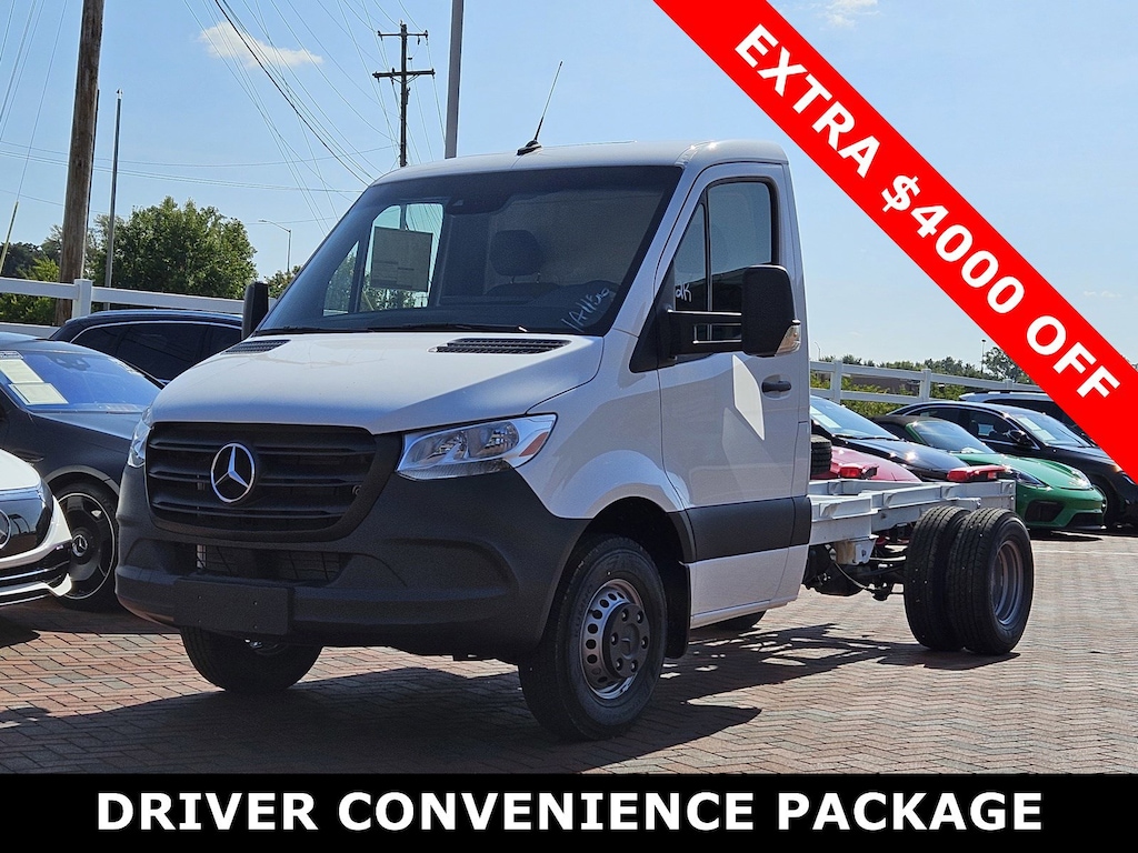New 2024 Mercedes-Benz Sprinter 3500XD Cab Chassis 144 WB Truck 144" WB RWD