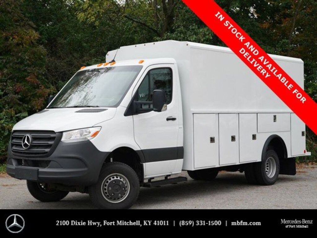 New 2023 Mercedes-Benz Sprinter 4500 Service Body Standard Roof Service Body