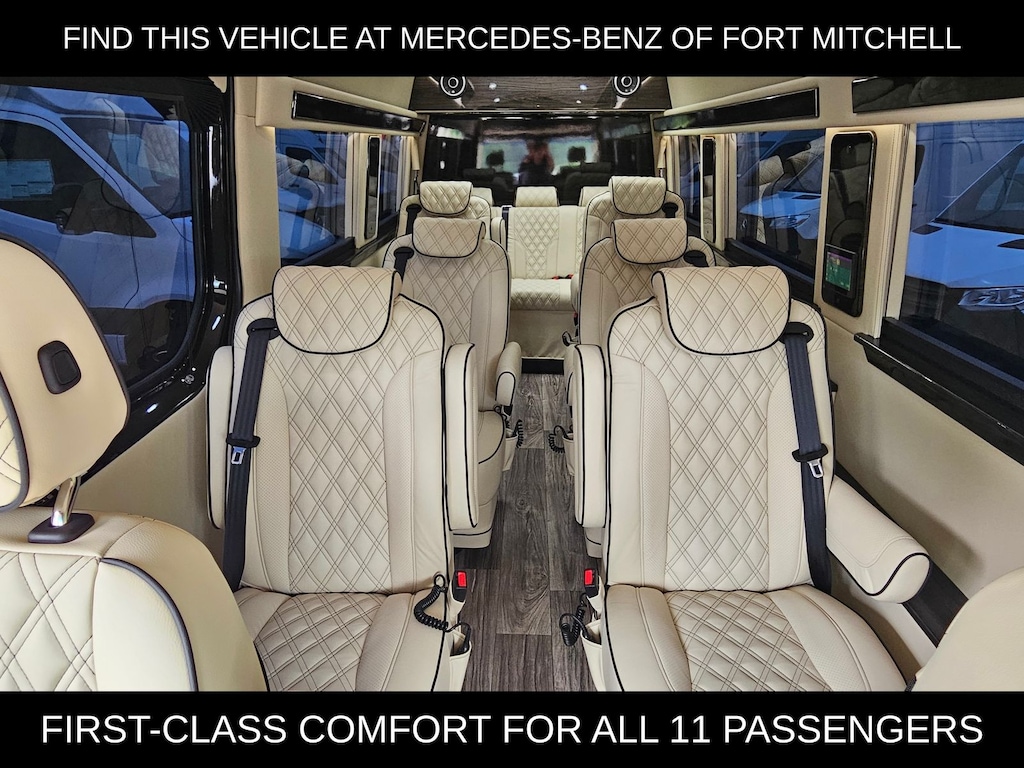 New 2024 Mercedes-Benz Sprinter 3500 XD Midwest Automotive Designs Cargo 170 WB Van Extended Cargo Van