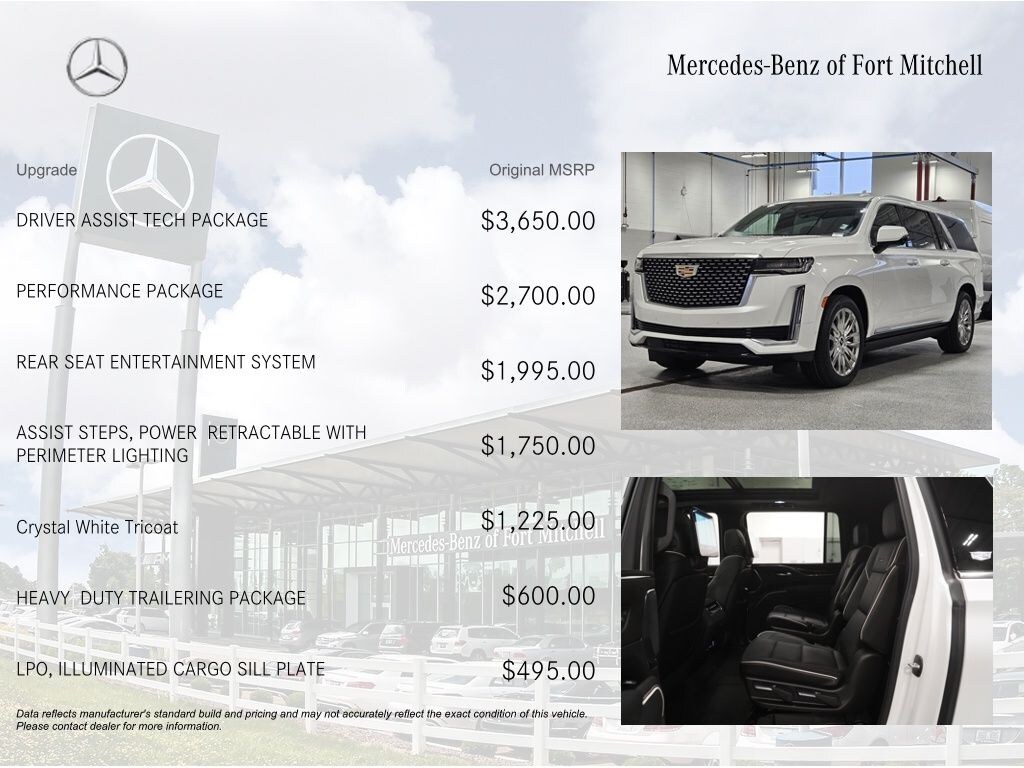 Used 2021 CADILLAC Escalade ESV Premium Luxury 4x4 SUV