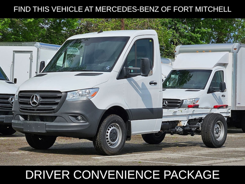New 2024 Mercedes-Benz Sprinter 3500 Cab Chassis 144 WB Truck 144" WB RWD