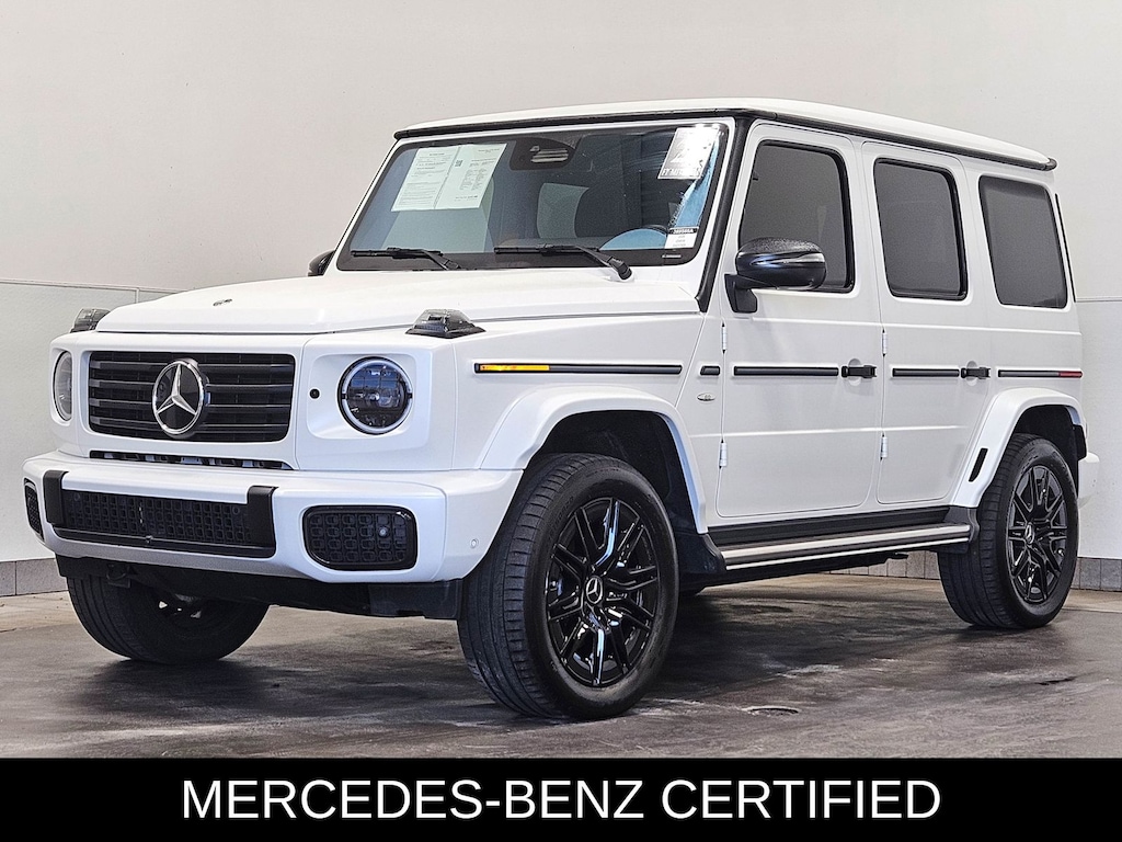 Certified 2025 Mercedes-Benz G-Class G 580e 4MATIC SUV