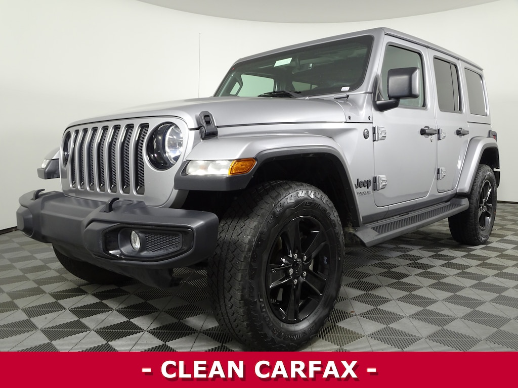 Used 2021 Jeep Wrangler Unlimited Sahara Altitude SUV
