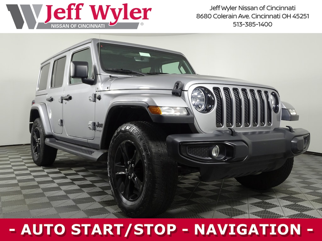 Used 2021 Jeep Wrangler Unlimited Sahara Altitude SUV
