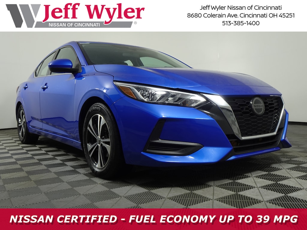 Certified 2023 Nissan Sentra SV Sedan
