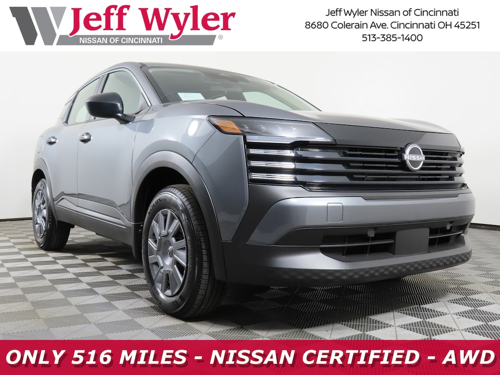 Certified 2025 Nissan Kicks S SUV