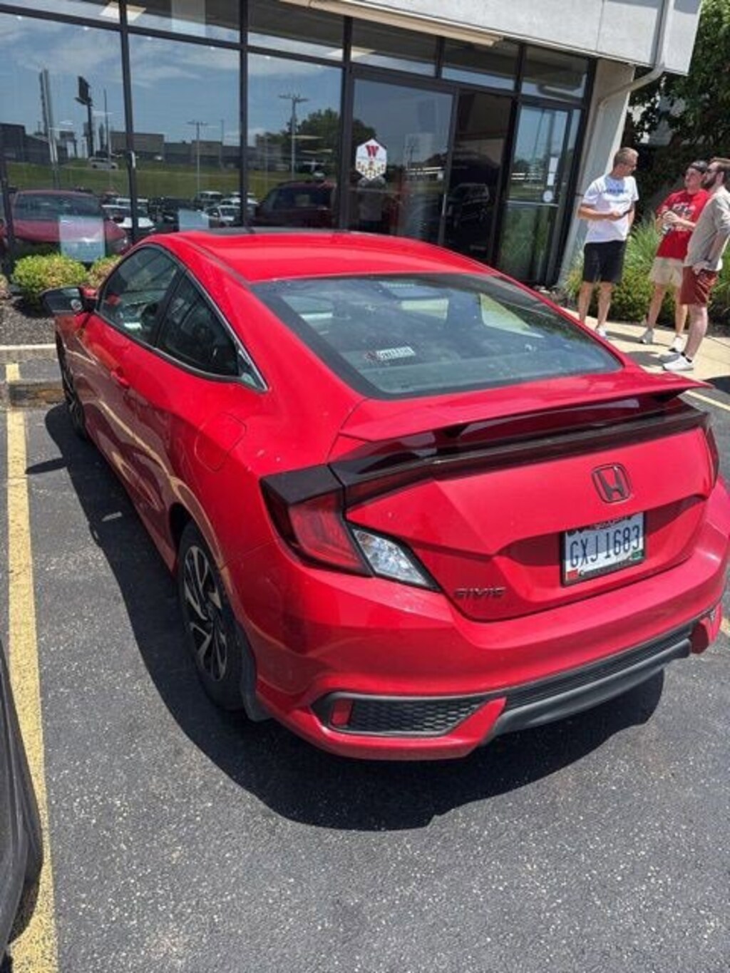Used 2017 Honda Civic Coupe LX-P CVT Coupe