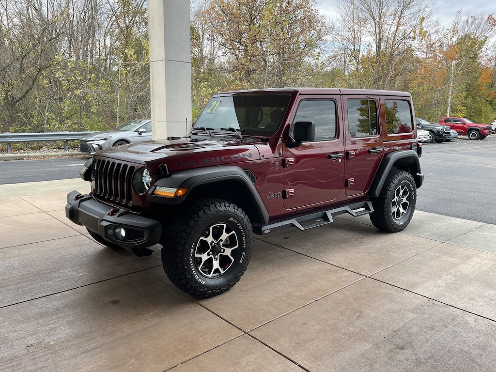 Used 2021 Jeep Wrangler Unlimited Rubicon 4x4 SUV