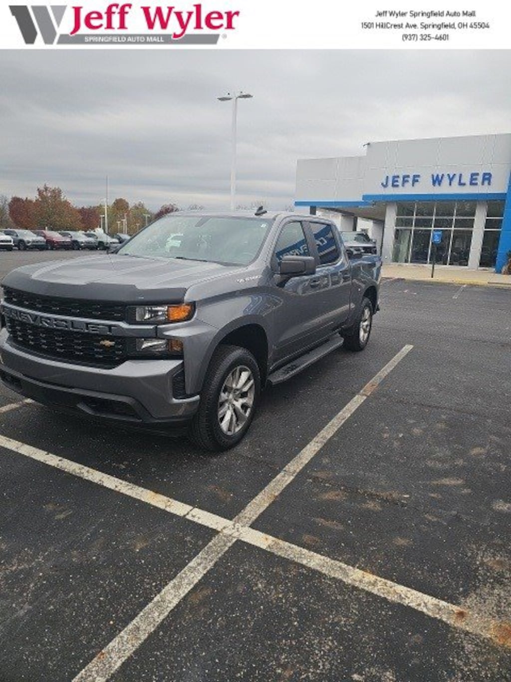 Used 2021 Chevrolet Silverado 1500 4WD Crew Cab 147 Custom Truck Crew Cab
