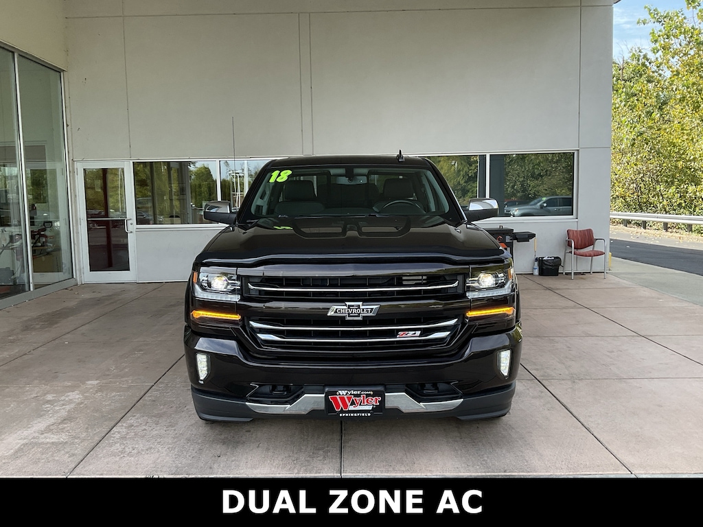 Used 2018 Chevrolet Silverado 1500 4WD Double Cab 143.5 LTZ w/2LZ Truck Double Cab