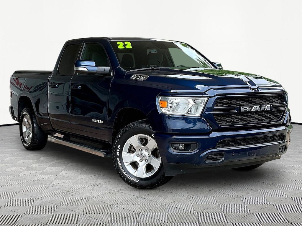 Used 2022 Ram 1500 Big Horn 4x4 Quad Cab 64 Box Truck Quad Cab