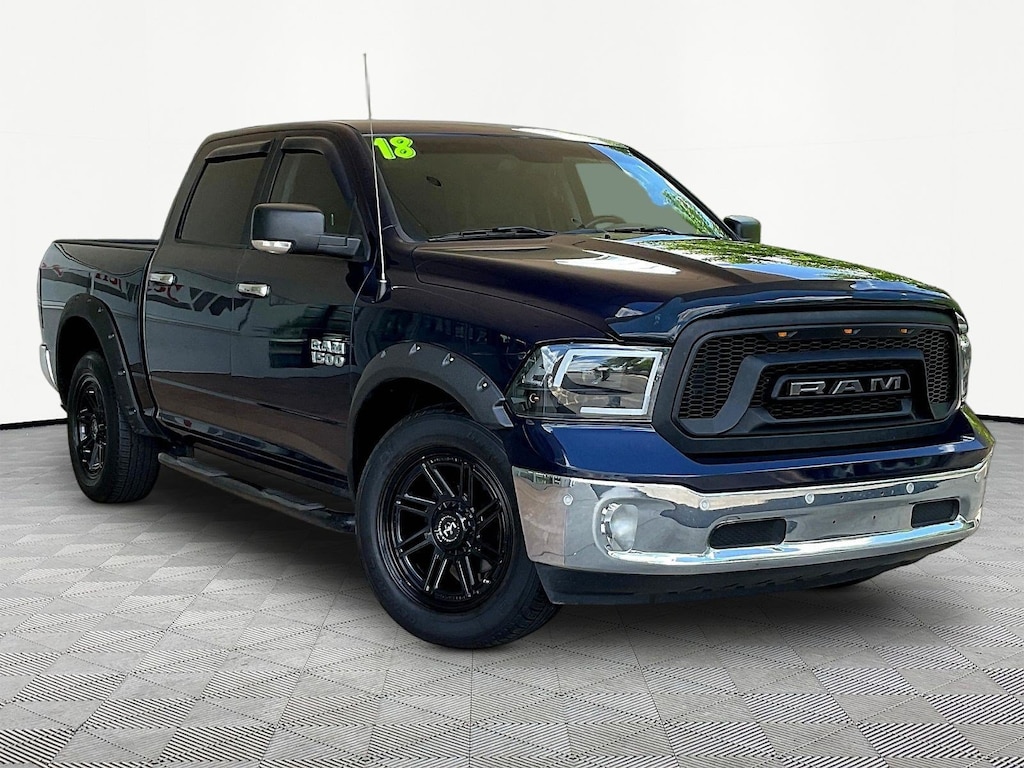 Used 2018 Ram 1500 Big Horn 4x4 Crew Cab 57 Box Truck Crew Cab